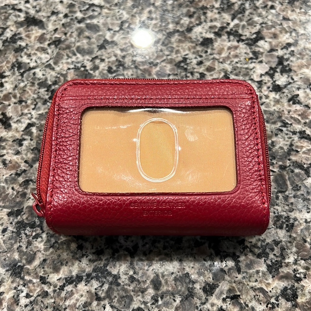 Crimson (Red) card holder